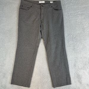 BRAX Pants Mens 38x27 Grey‎ Chuck Modern Chino Regular Fit Golf